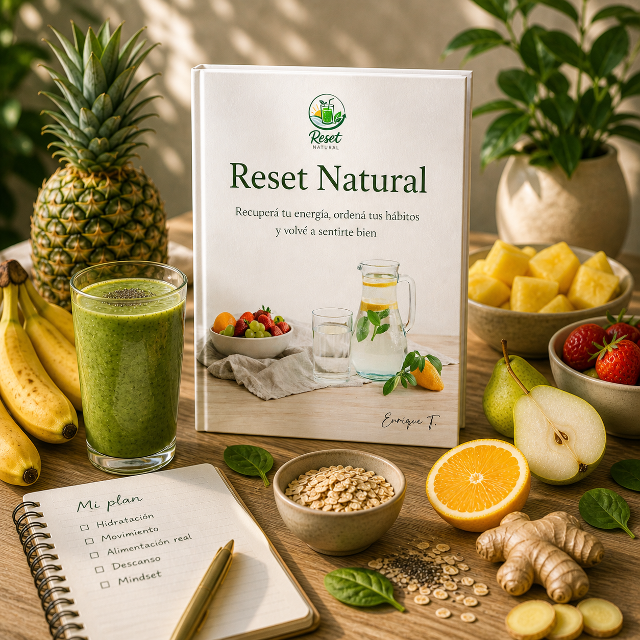 RESET NATURAL - Recuperá energía en 7 dias con (Ebook + bonus)